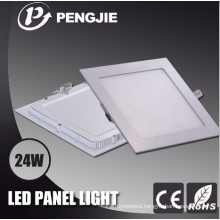24W Square White LED Panel Light for Indoor with CE